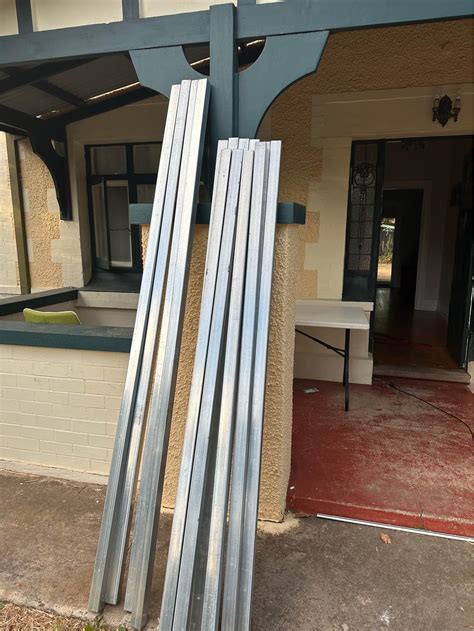 boxes around steel posts|50x50 galvanised posts 3m.